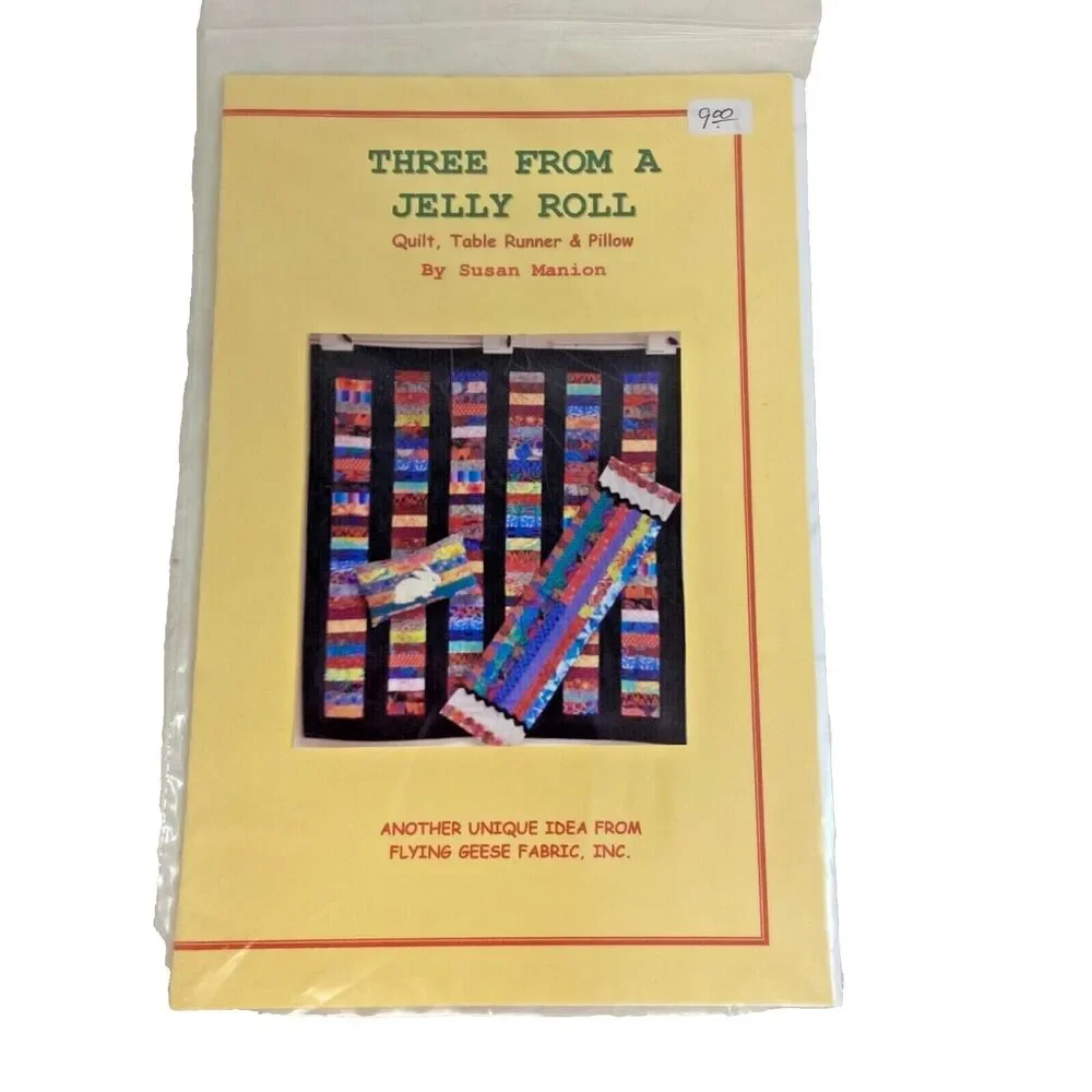 #7458 Flying Geese Fabric Three From a Jelly Roll quilt pattern